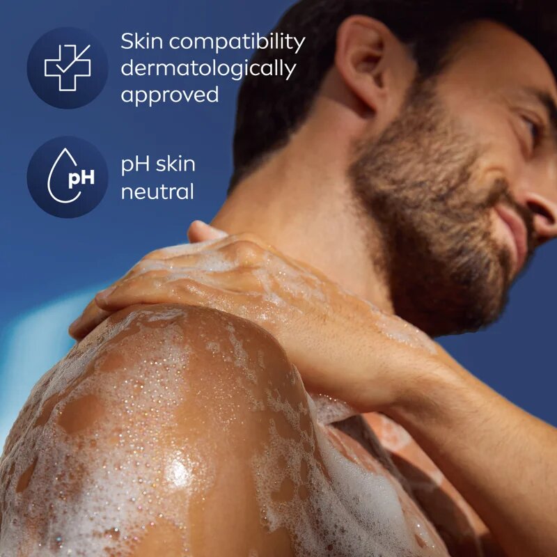 Nivea MEN Energy Gel de duș pentru bărbați rezervă 500 ml