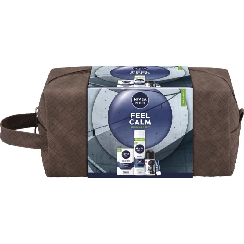 Nivea MEN Feel Calm set cadou pentru piele sensibila