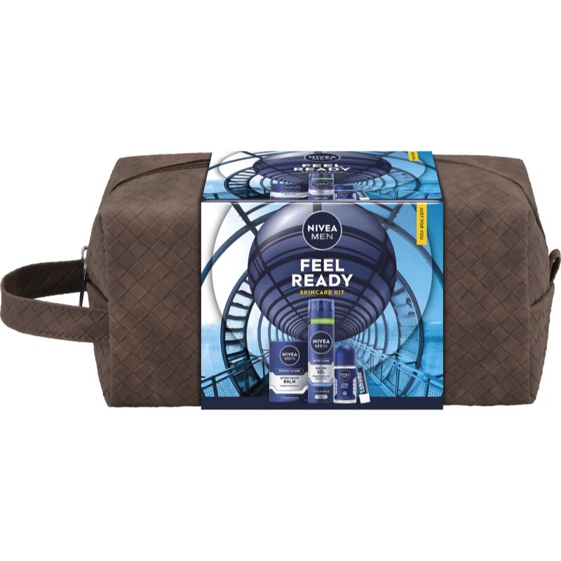 Nivea MEN Feel Ready set cadou corp si fata