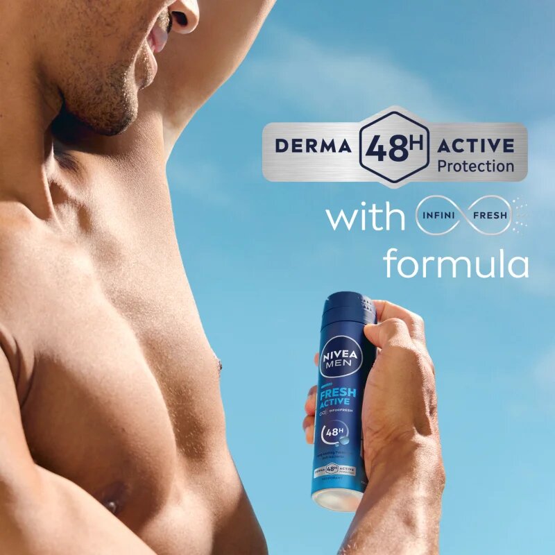 Nivea MEN Fresh Active deodorant spray 150 ml