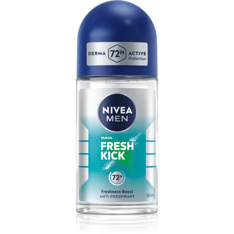 Nivea MEN Fresh Kick antiperspirant roll-on pentru barbati 50 ml