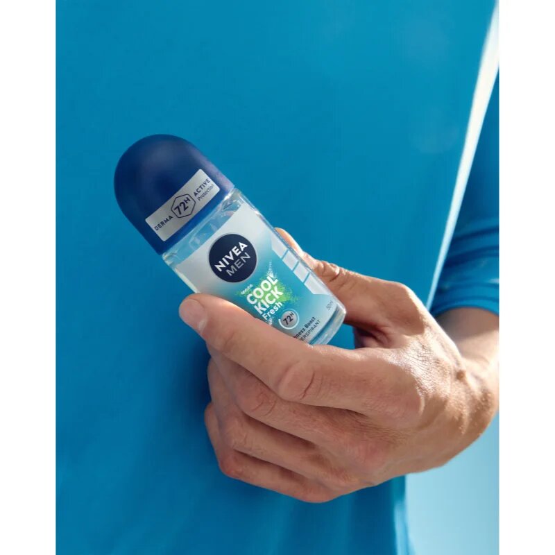 Nivea MEN Fresh Kick antiperspirant roll-on pentru barbati 50 ml