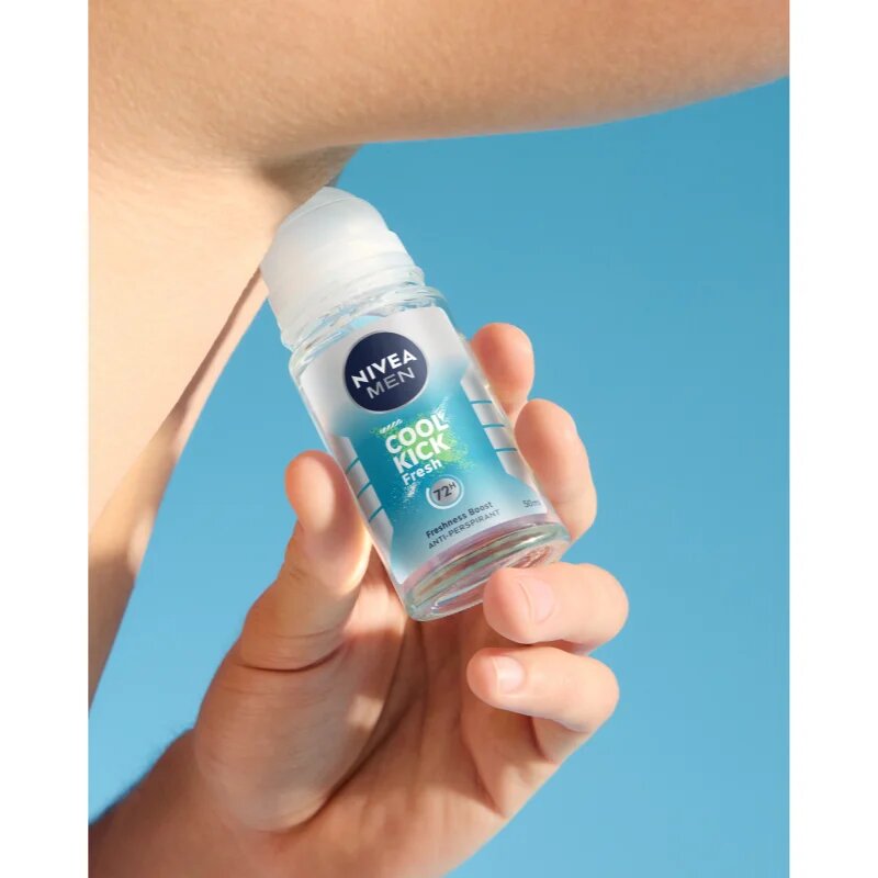 Nivea MEN Fresh Kick antiperspirant roll-on pentru barbati 50 ml
