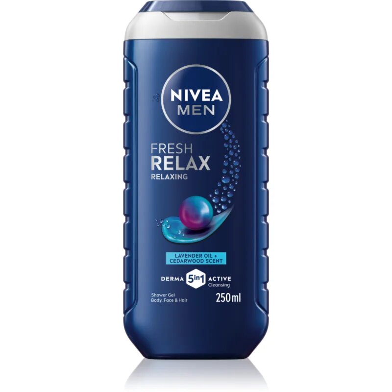 Nivea MEN Fresh Relax gel de dus relaxant pentru barbati 250 ml