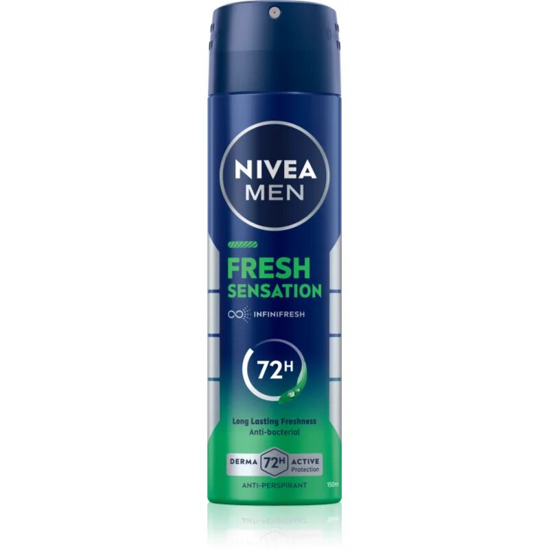 Nivea MEN Fresh Sensation spray anti-perspirant 72 ore pentru bărbați 150 ml