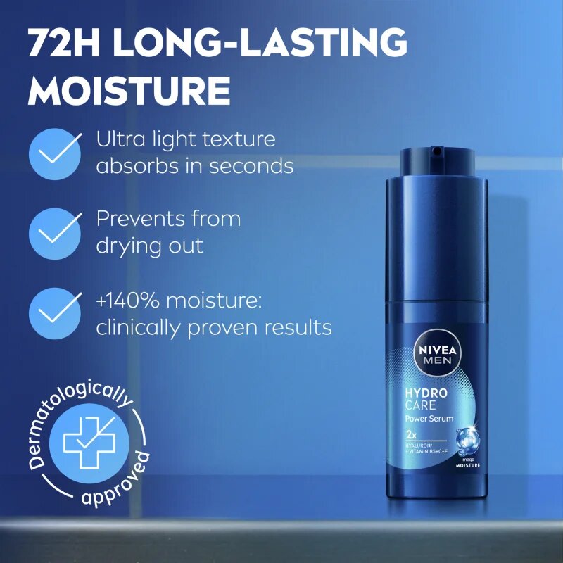 Nivea MEN Hydrocare ser fortifiant 30 ml