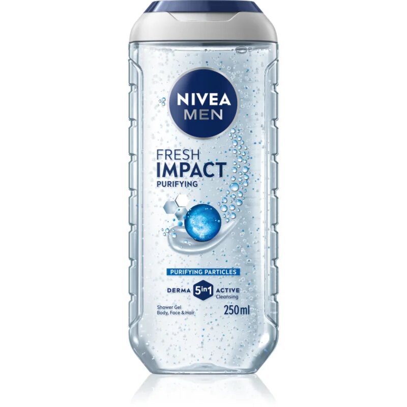 Nivea MEN Pure Impact gel de duș pentru barbati 250 ml