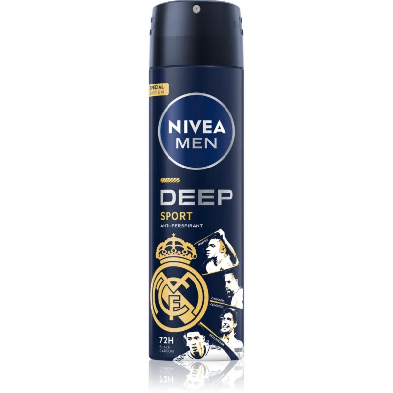 Nivea MEN Real Madrid spray anti-perspirant editie limitata 150 ml