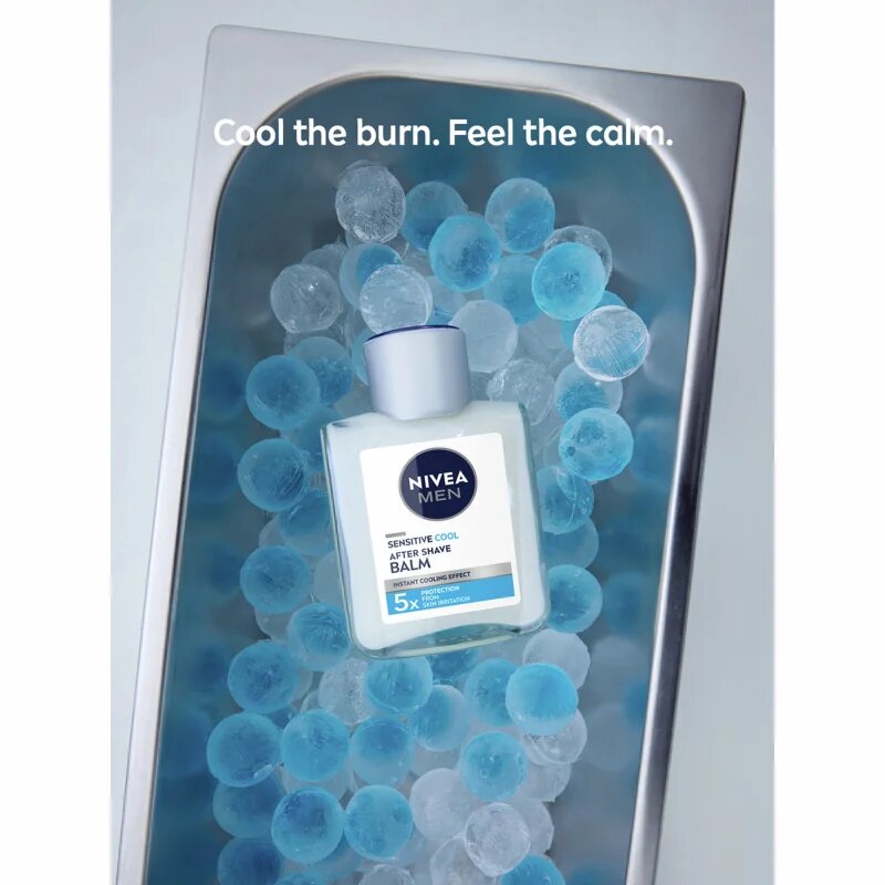 Nivea MEN Sensitive Cool balsam după bărbierit pentru bărbați 100 ml