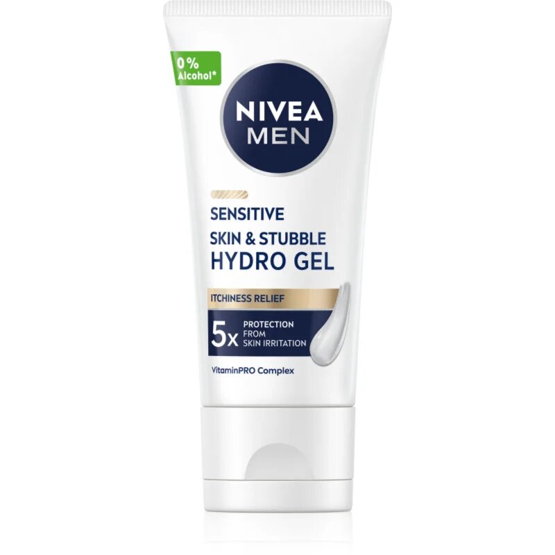 Nivea MEN Sensitive crema gel pentru netezirea pielii pentru bărbați 50 ml