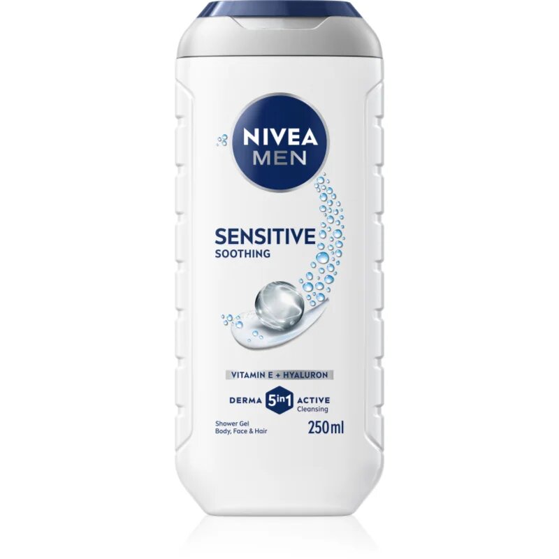 Nivea MEN Sensitive gel de duș pentru barbati 250 ml