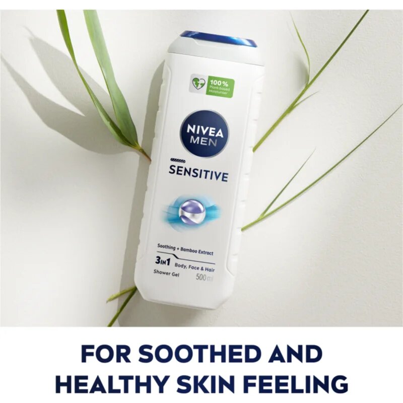 Nivea MEN Sensitive gel de dus pentru corp si par ambalaj economic