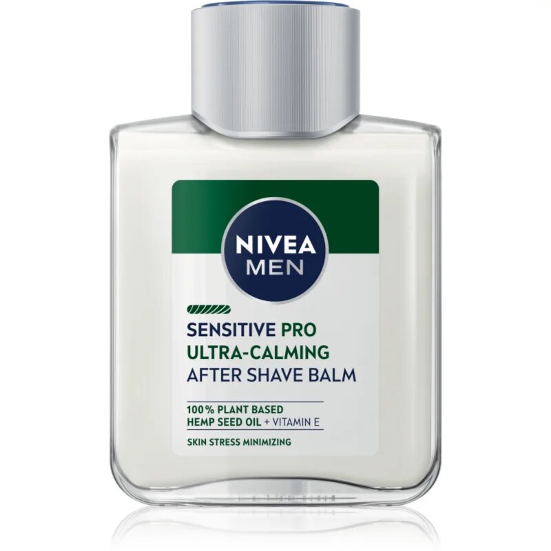 Nivea MEN Sensitive Hemp balsam după bărbierit cu ulei de canepa 100 ml
