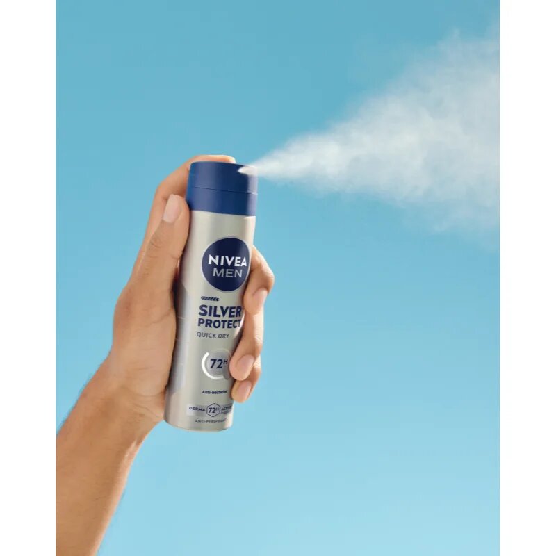 Nivea MEN Silver Protect spray anti-perspirant 72 ore 150 ml