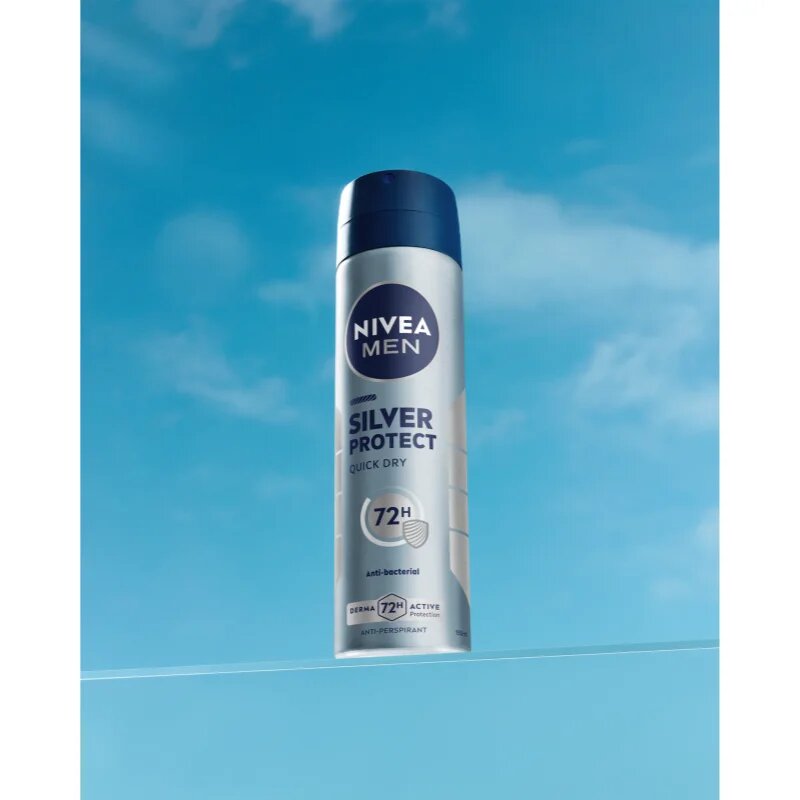 Nivea MEN Silver Protect spray anti-perspirant 72 ore 150 ml