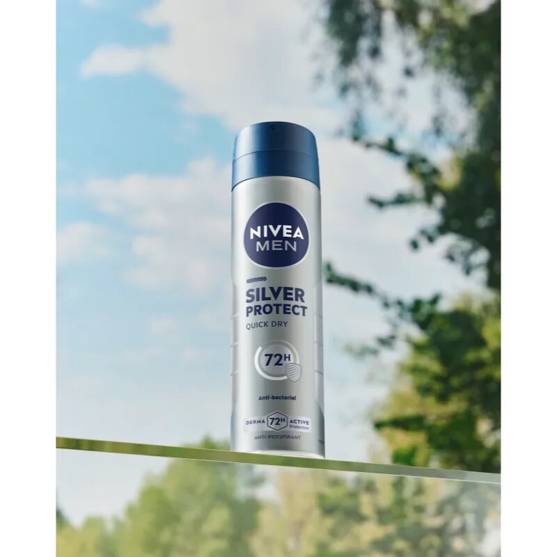 Nivea MEN Silver Protect spray anti-perspirant 72 ore 150 ml