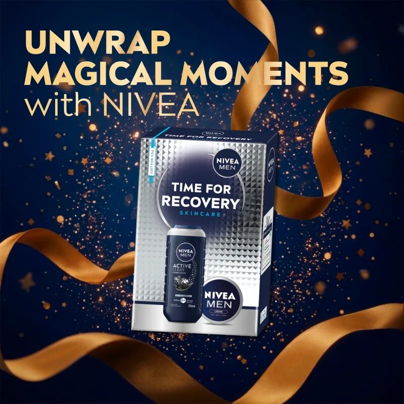 Nivea MEN Time for Recovery set cadou pentru barbati