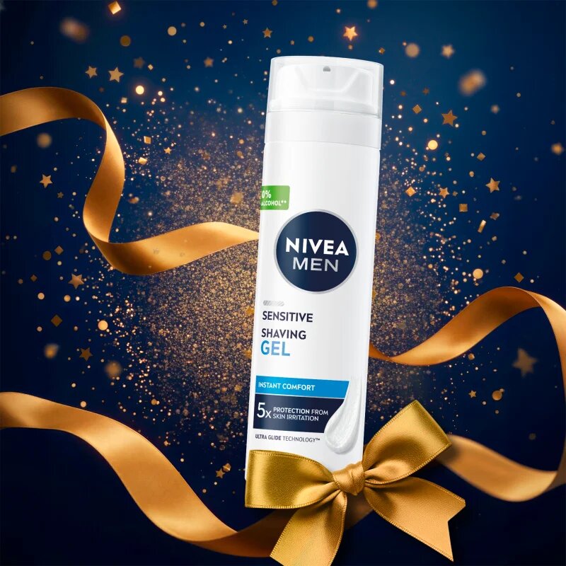 Nivea MEN Time to Feel Great set cadou pentru piele sensibilă