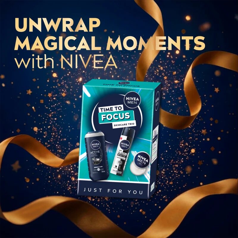 Nivea MEN Time to Focus set cadou pentru barbati