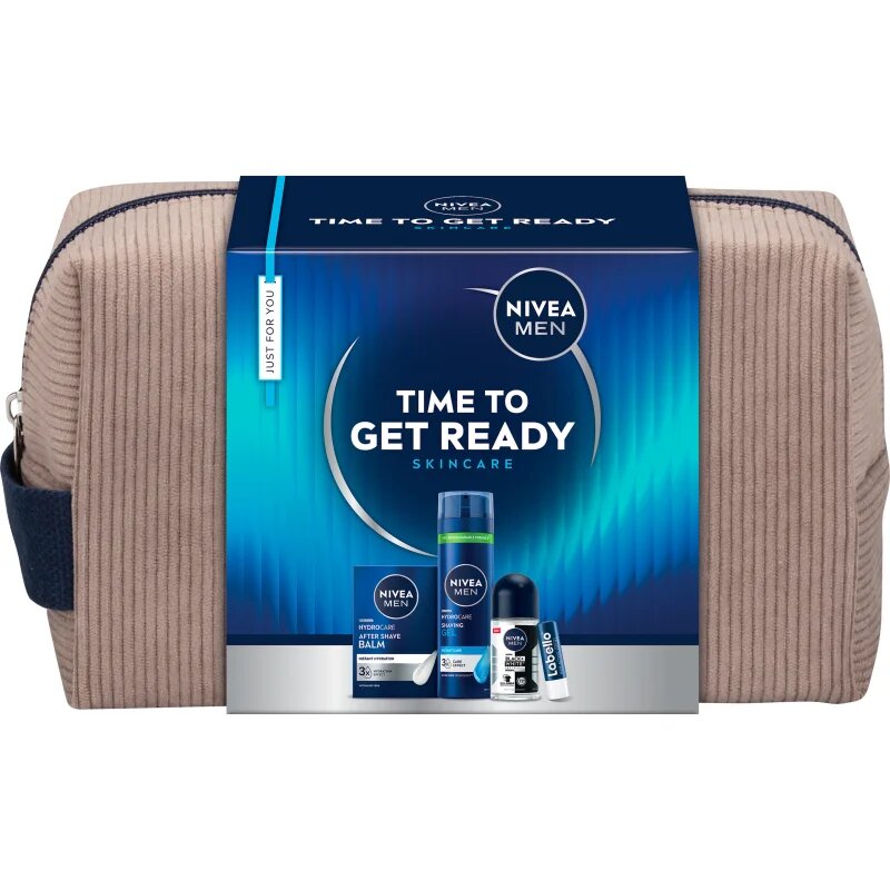 Nivea MEN Time to Get Ready set cadou pentru barbati
