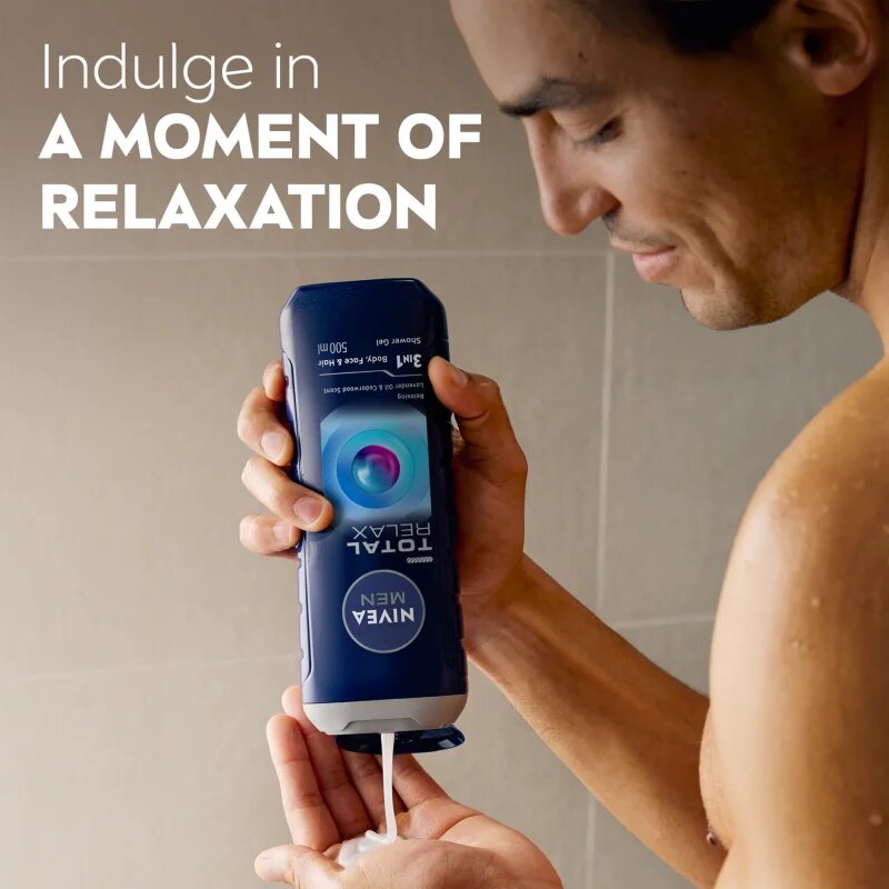 Nivea MEN Total Relax gel de dus relaxant 500 ml