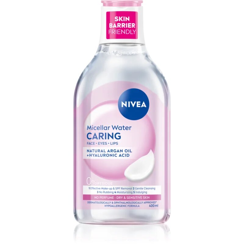 Nivea Micellar Caring apă micelară delicată 400 ml