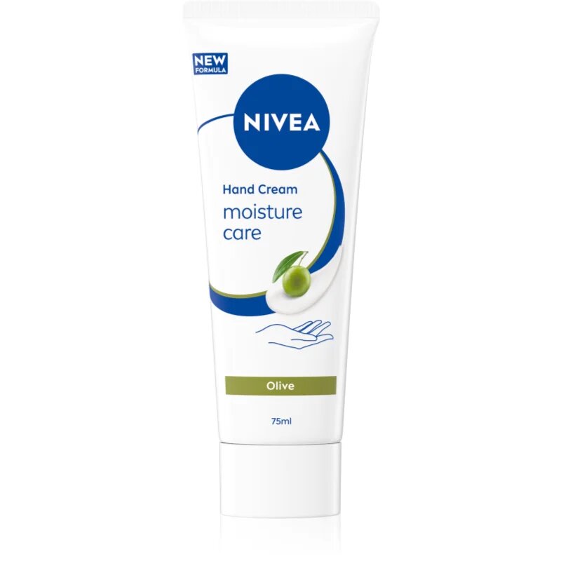 Nivea Moisture Care Olive cremă hidratantă pentru mâini și unghii 75 ml