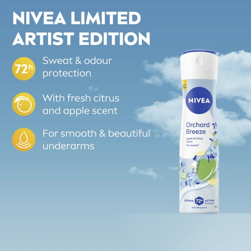 Nivea Orchard Breeze spray anti-perspirant 150 ml