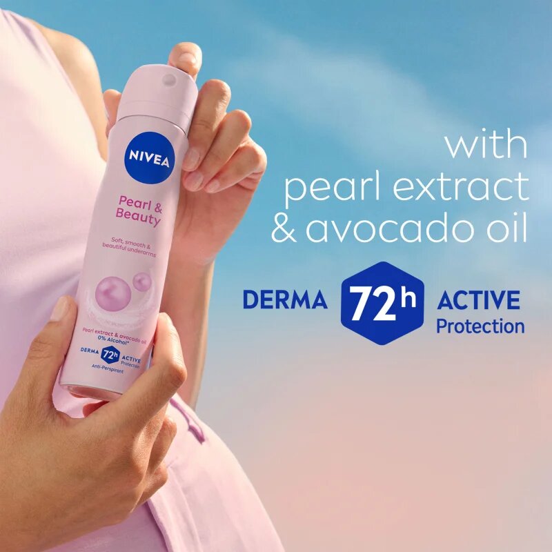 Nivea Pearl & Beauty antiperspirant Spray 150 ml