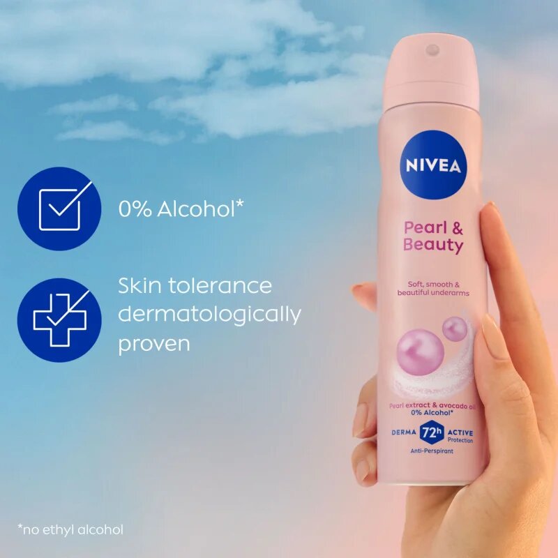 Nivea Pearl & Beauty antiperspirant Spray 150 ml