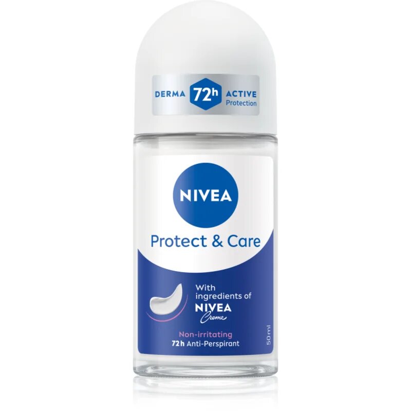 Nivea Protect & Care deodorant roll-on antiperspirant pentru femei 50 ml