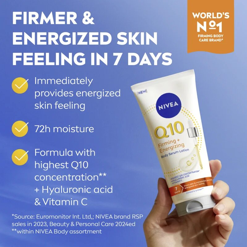 Nivea Q10 Firming + Energizing ser de fermitate 200 ml
