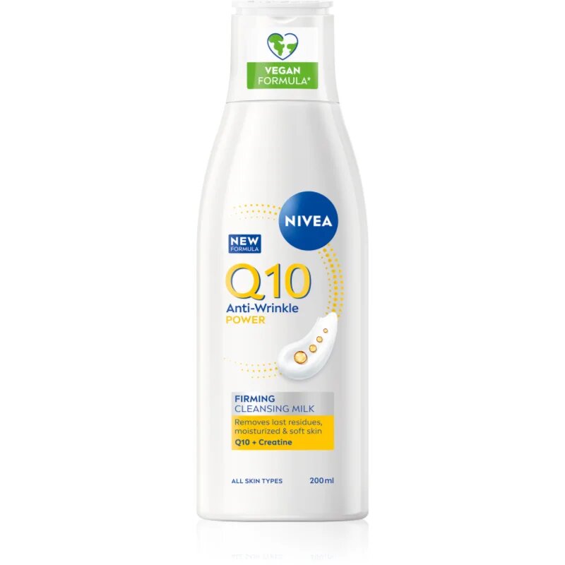 Nivea Q10 Power lapte de curatare antirid 200 ml