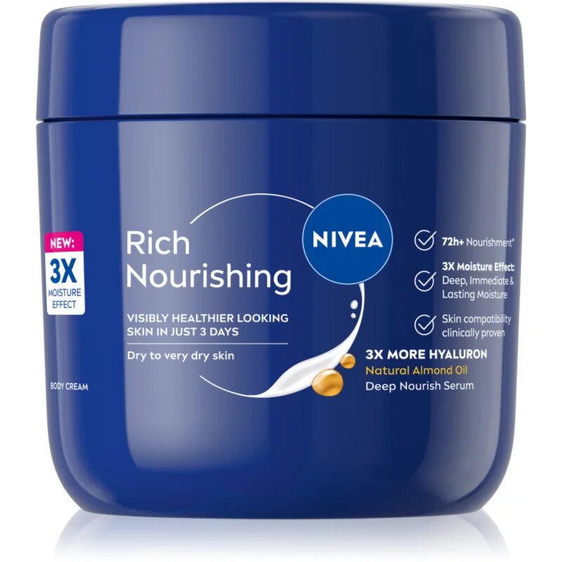 Nivea Rich Nourishing crema de corp nutritiva 400 ml