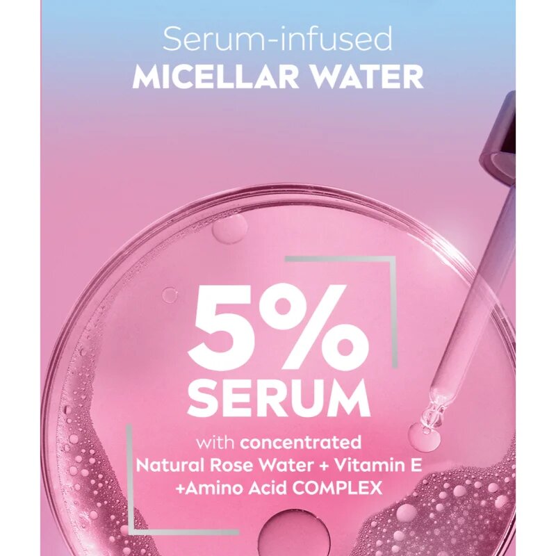 Nivea Rose Touch apa micelara 2 in 1 400 ml