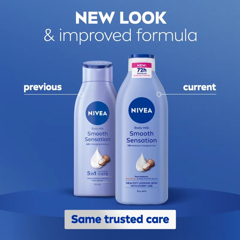 Nivea Smooth Sensation lapte de corp 250 ml