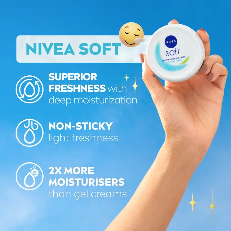 Nivea Soft cremă hidratantă 500 ml