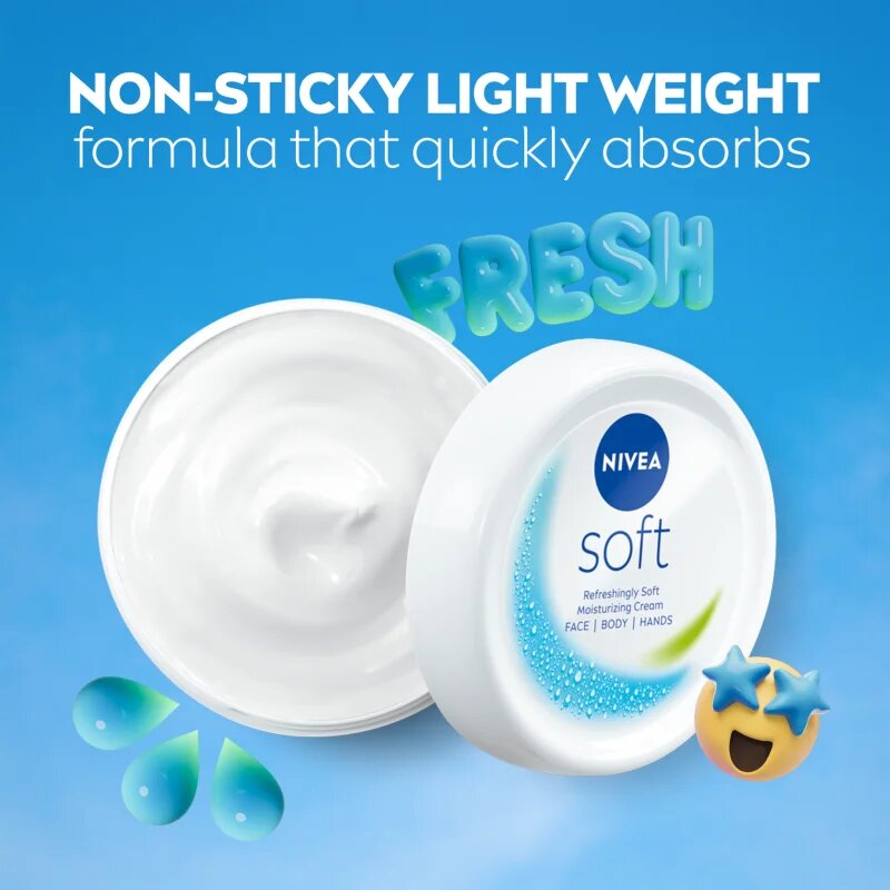 Nivea Soft cremă hidratantă 500 ml