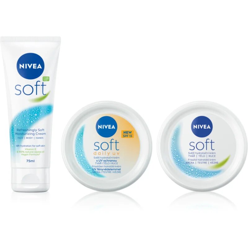 Nivea Soft set nutritie si hidratare