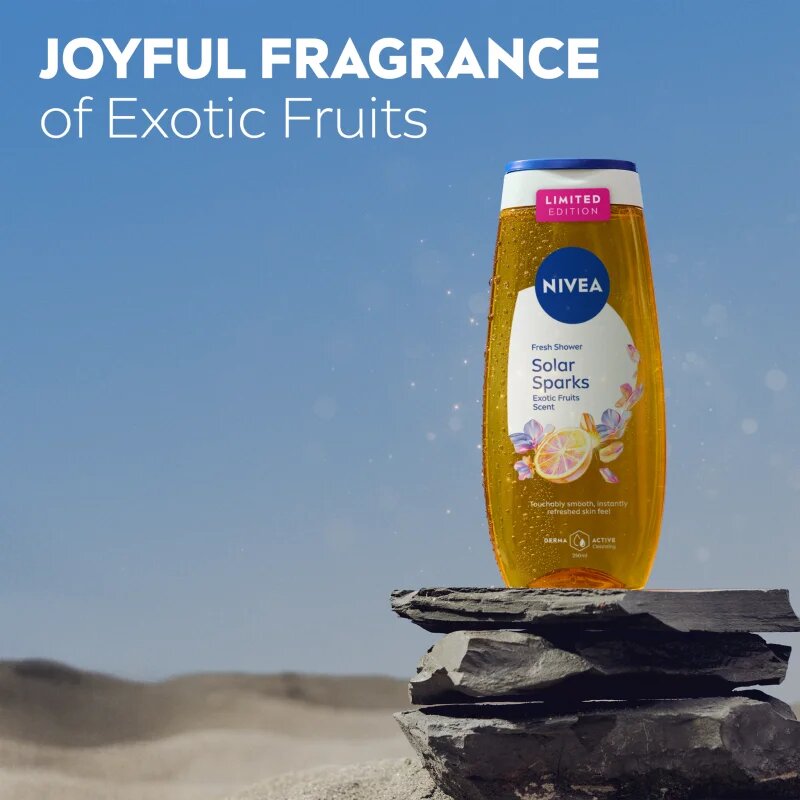 Nivea Solar Sparks gel de dus revigorant 250 ml