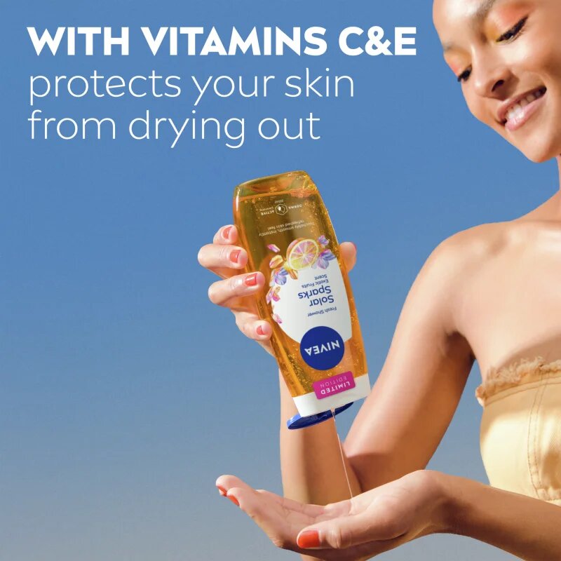 Nivea Solar Sparks gel de dus revigorant 250 ml