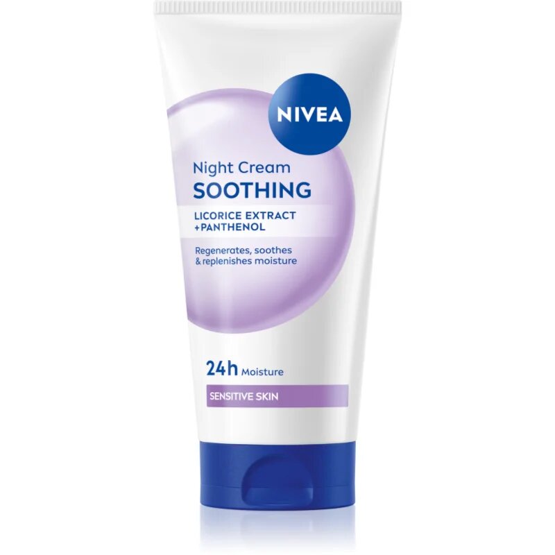 Nivea Soothing crema de noapte cu efect calmant 50 ml