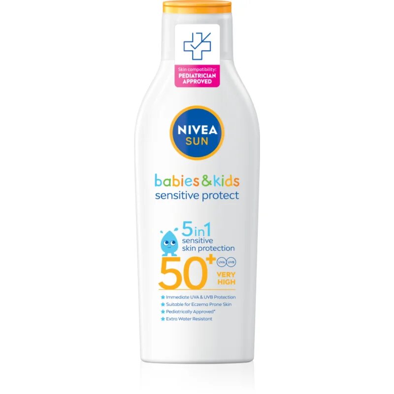Nivea SUN Kids lapte de soare pentru copii SPF 50+ 200 ml