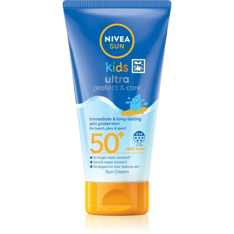 Nivea SUN Kids lotiune de protectie solara pentru cpoii SPF 50+ 150 ml