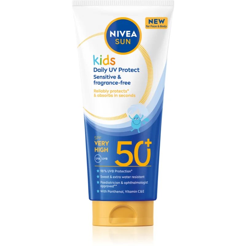Nivea SUN Kids lotiune pentru bronzat pentru copii SPF 50+ 100 ml