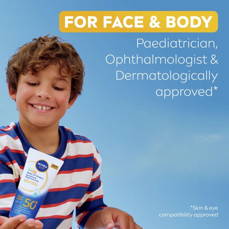 Nivea SUN Kids lotiune pentru bronzat pentru copii SPF 50+ 100 ml