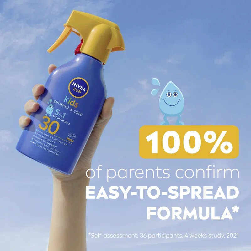 Nivea SUN Kids spray pentru protectie solara pentru copii SPF 30 270 ml