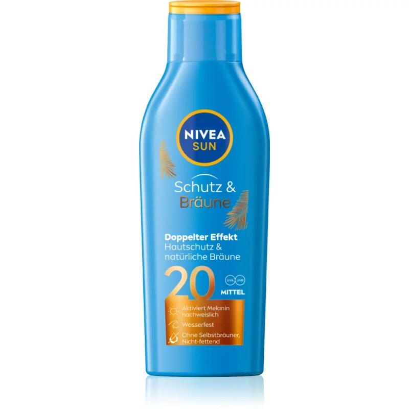SUN Protect & Bronze lotiune de protectie solara intensiva SPF 20 200 ml