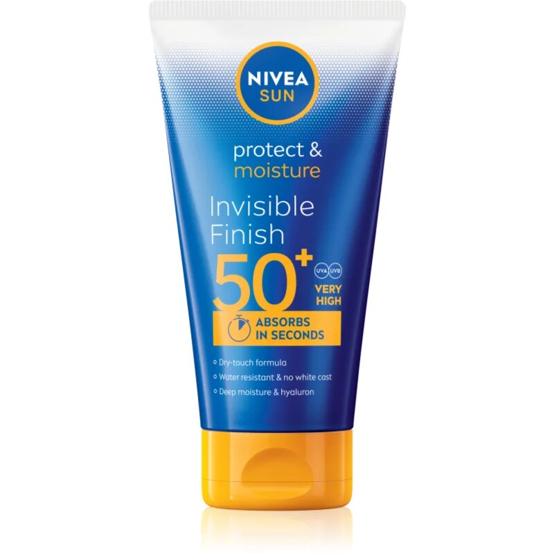 SUN Protect & Moisture lotiune hidratanta cu acid hialuronic SPF 50+ 150 ml