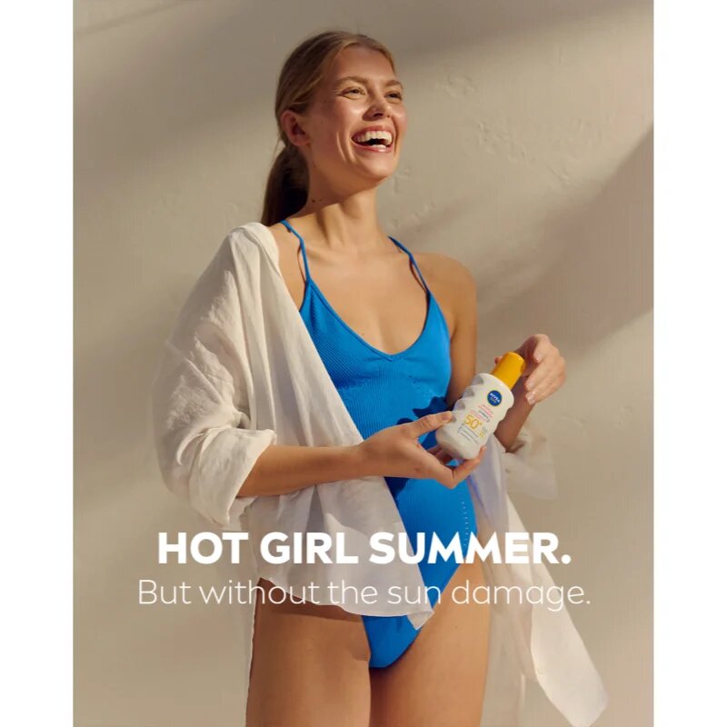 Nivea SUN Sensitive Immediate spray protector pentru plajă SPF 50+ 200 ml